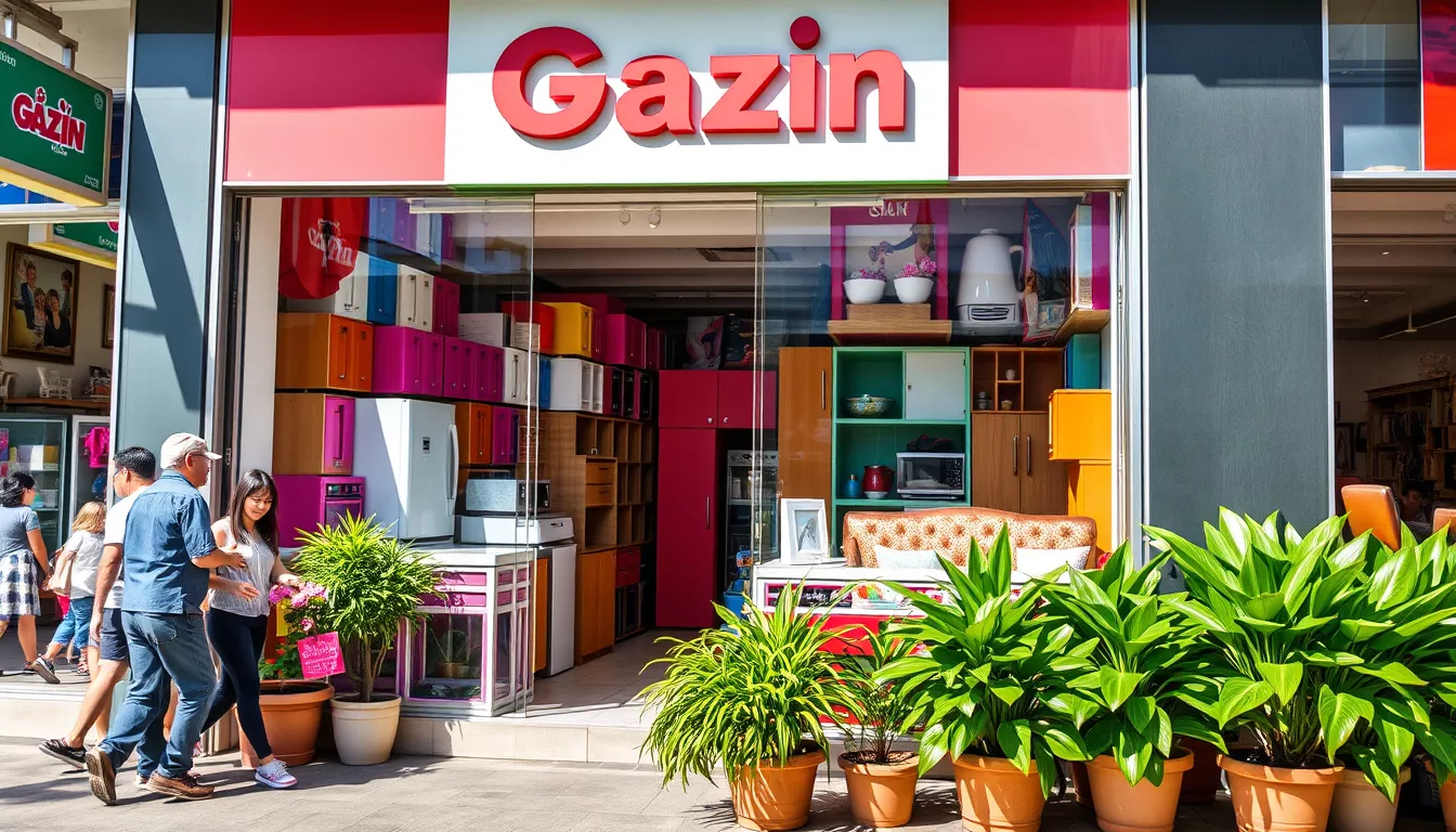 De quem é a loja Gazin?