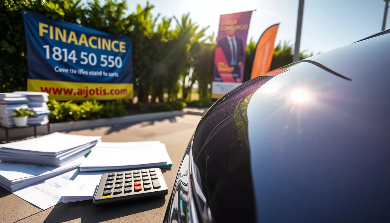 É melhor comprar um carro financiado ou no consórcio?