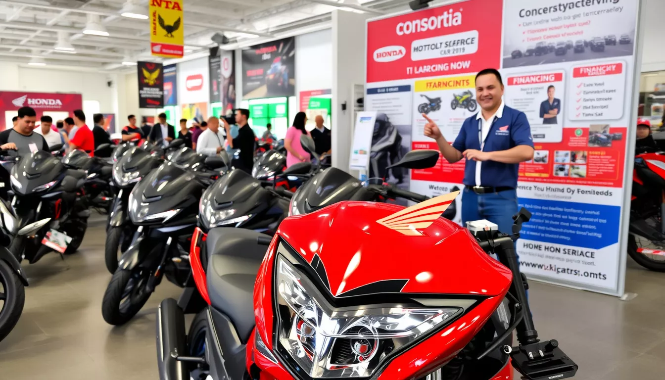 Honda Motos em Consórcio Abertos: Onde Contratar