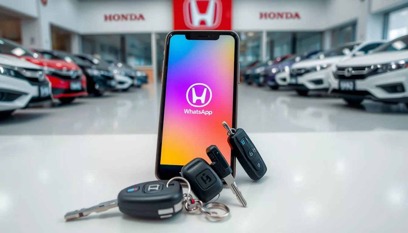 Honda tem WhatsApp?