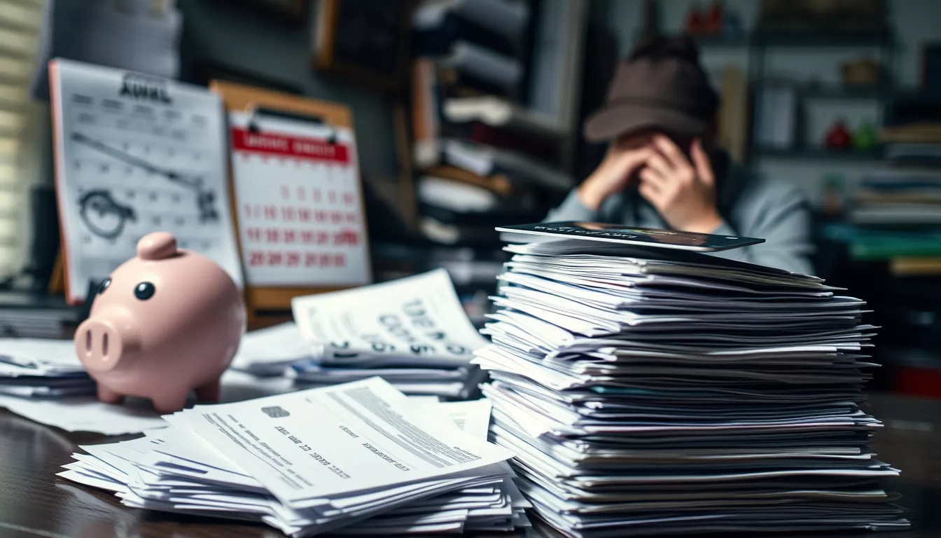 O que acontece se eu não pagar o empréstimo do cartão de crédito?