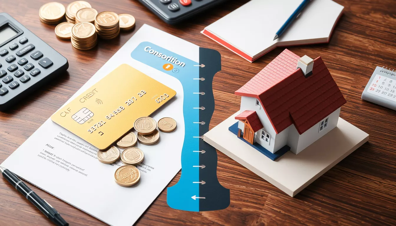 O que é mais vantajoso, carta de crédito ou consórcio?