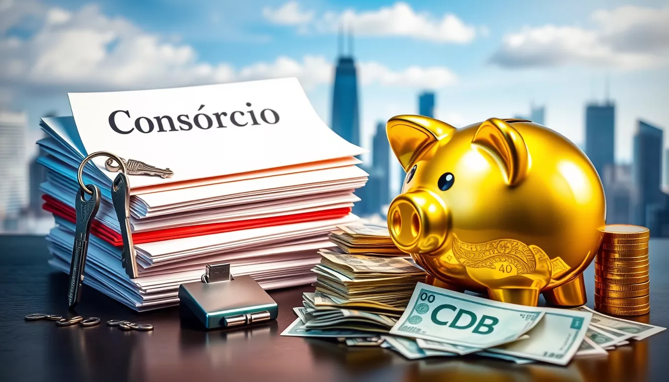 O que é melhor, consórcio ou CDB?