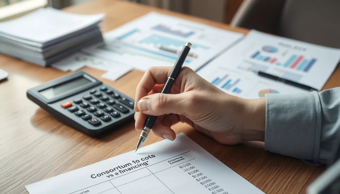 O que é melhor, fazer um consórcio ou financiamento?