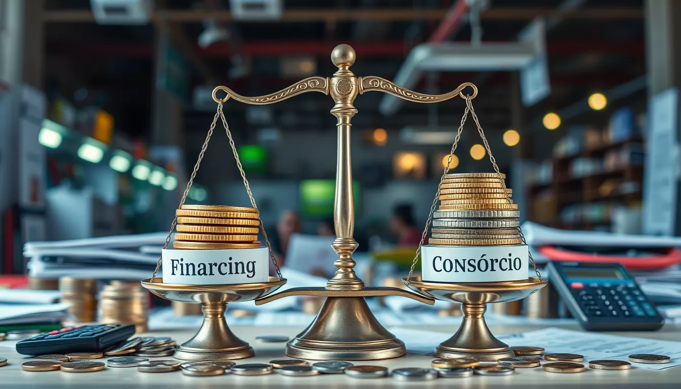 O que é melhor, financiar ou fazer um consórcio?