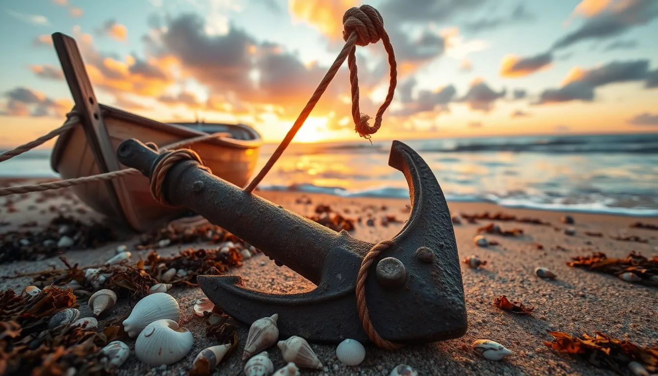 O que puxa a âncora?