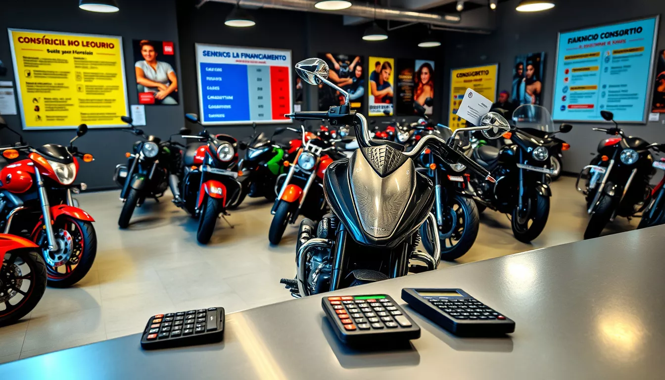 O que sai mais barato, consórcio ou financiamento de moto?