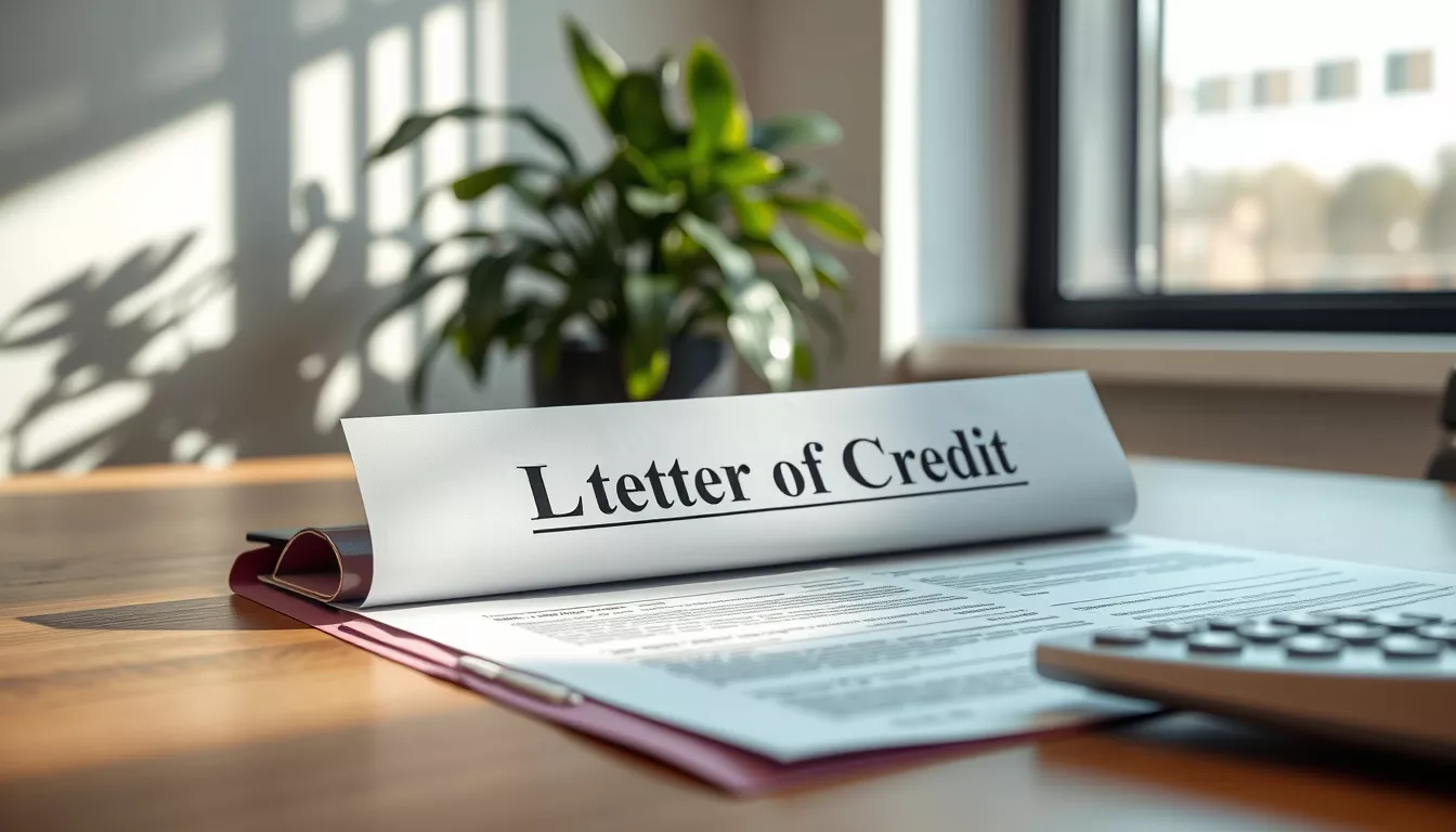 O que significa carta de crédito em andamento?