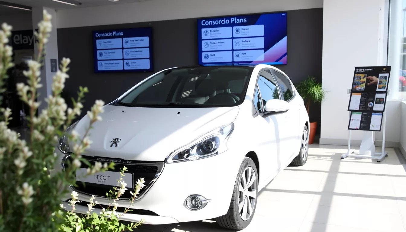 Peugeot 208 em Consórcio: Como Funciona e Planos