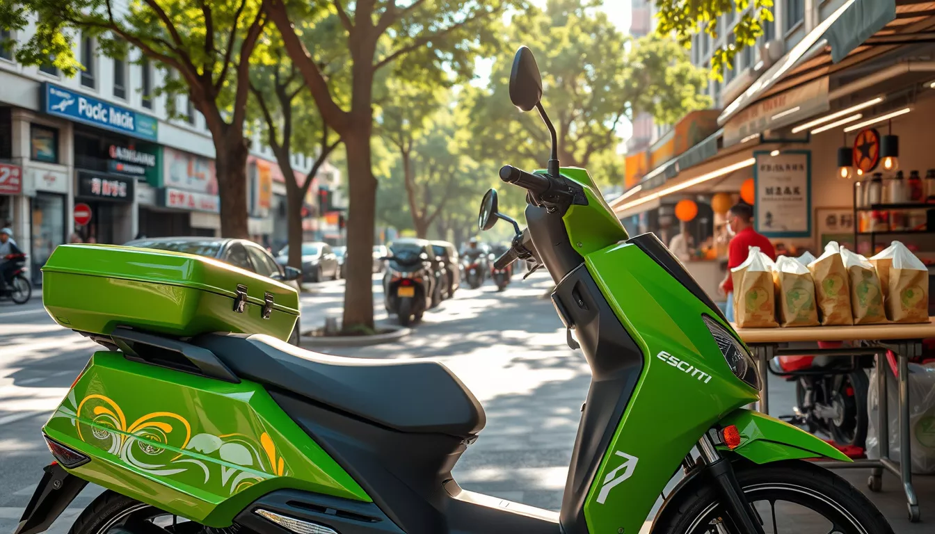 Pode fazer iFood com moto elétrica?
