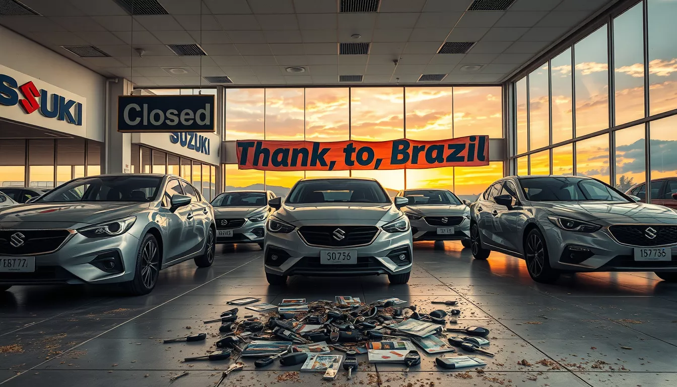 Por que a Suzuki saiu do Brasil?