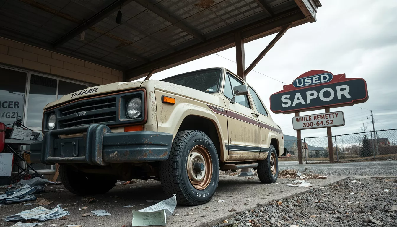 Porque a Tracker desvaloriza tanto?