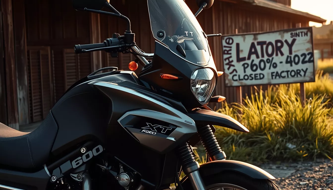 Porque o XT 660 saiu de linha?
