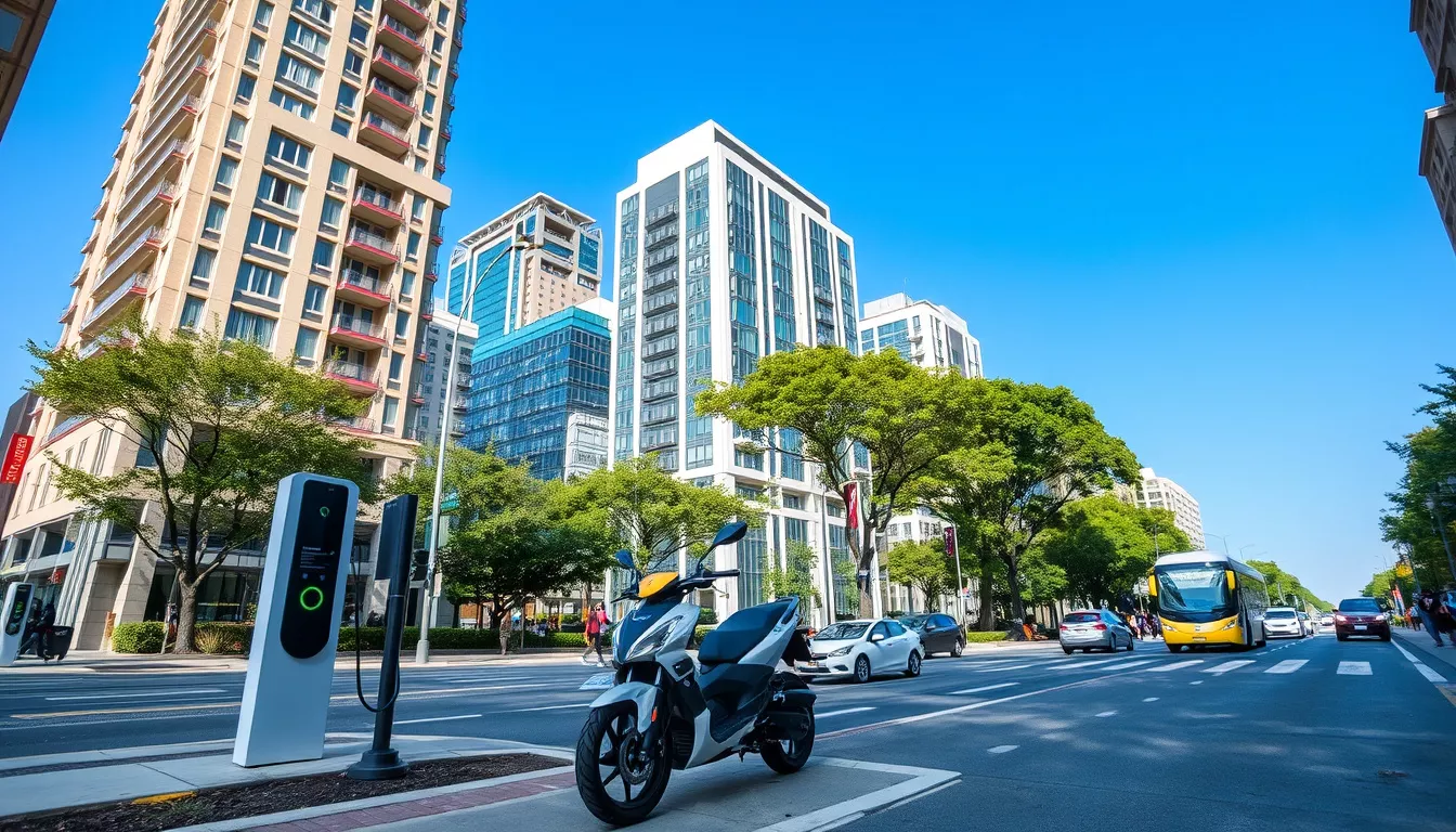 Posso andar de moto elétrica na rua?