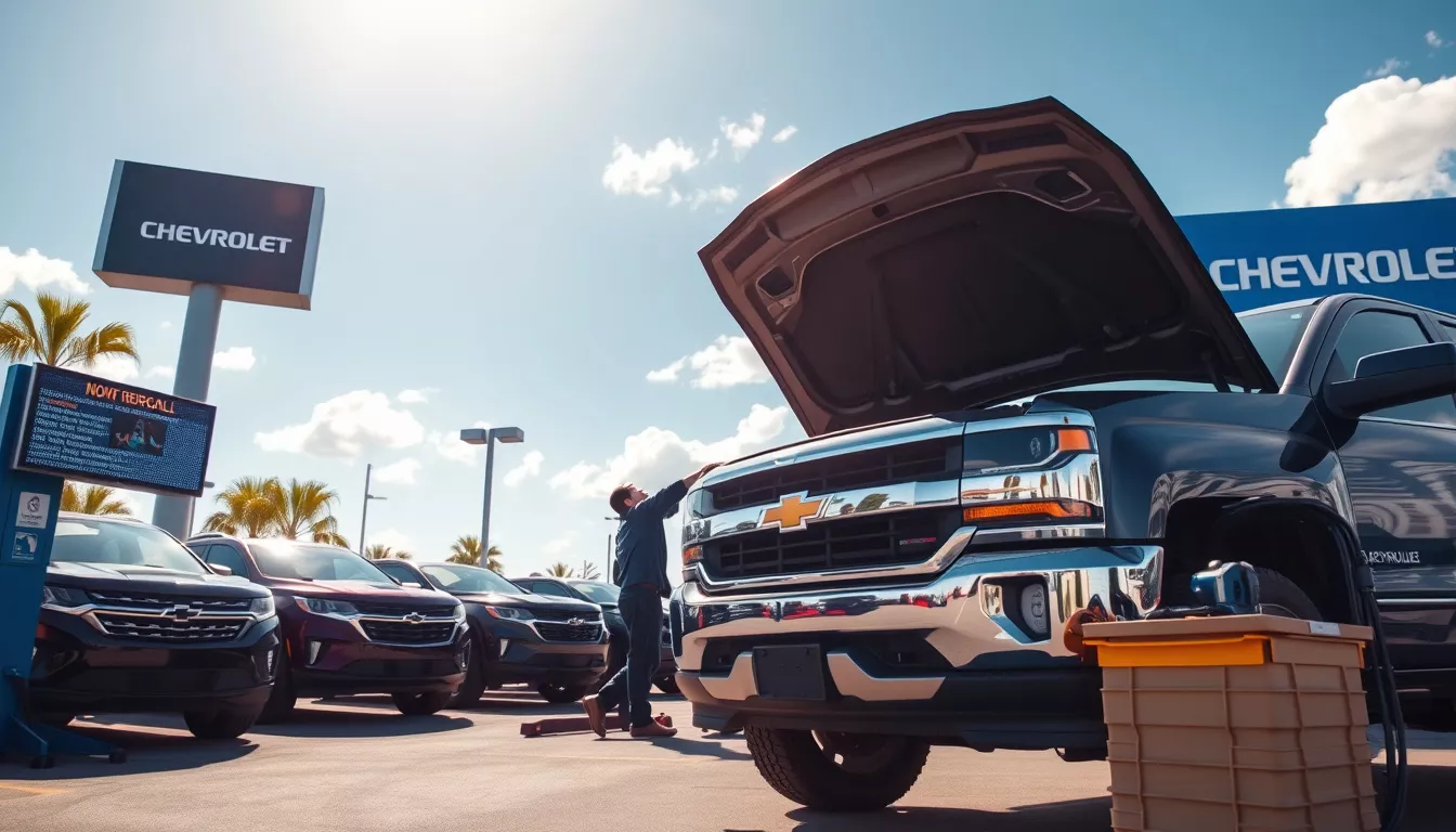 Quais carros da Chevrolet têm que fazer recall?