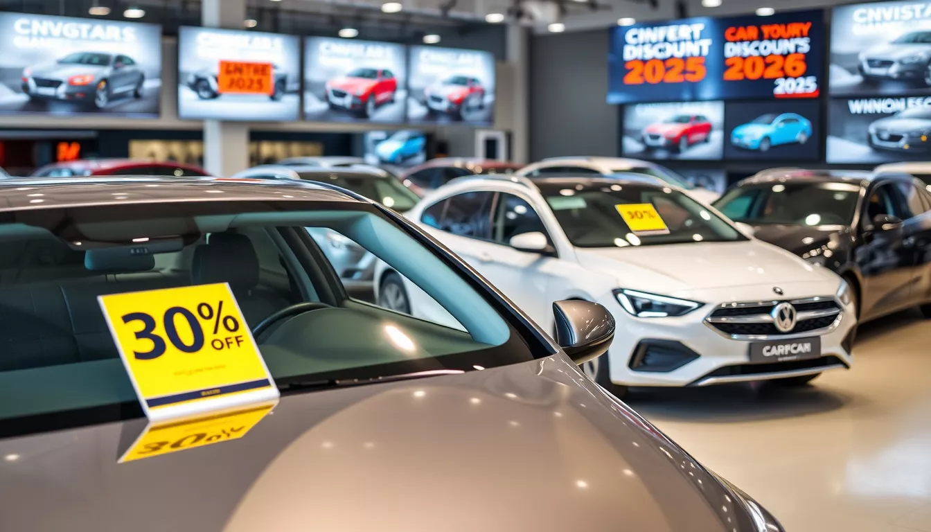 Quais carros têm 30% de desconto para CNPJ em 2025?
