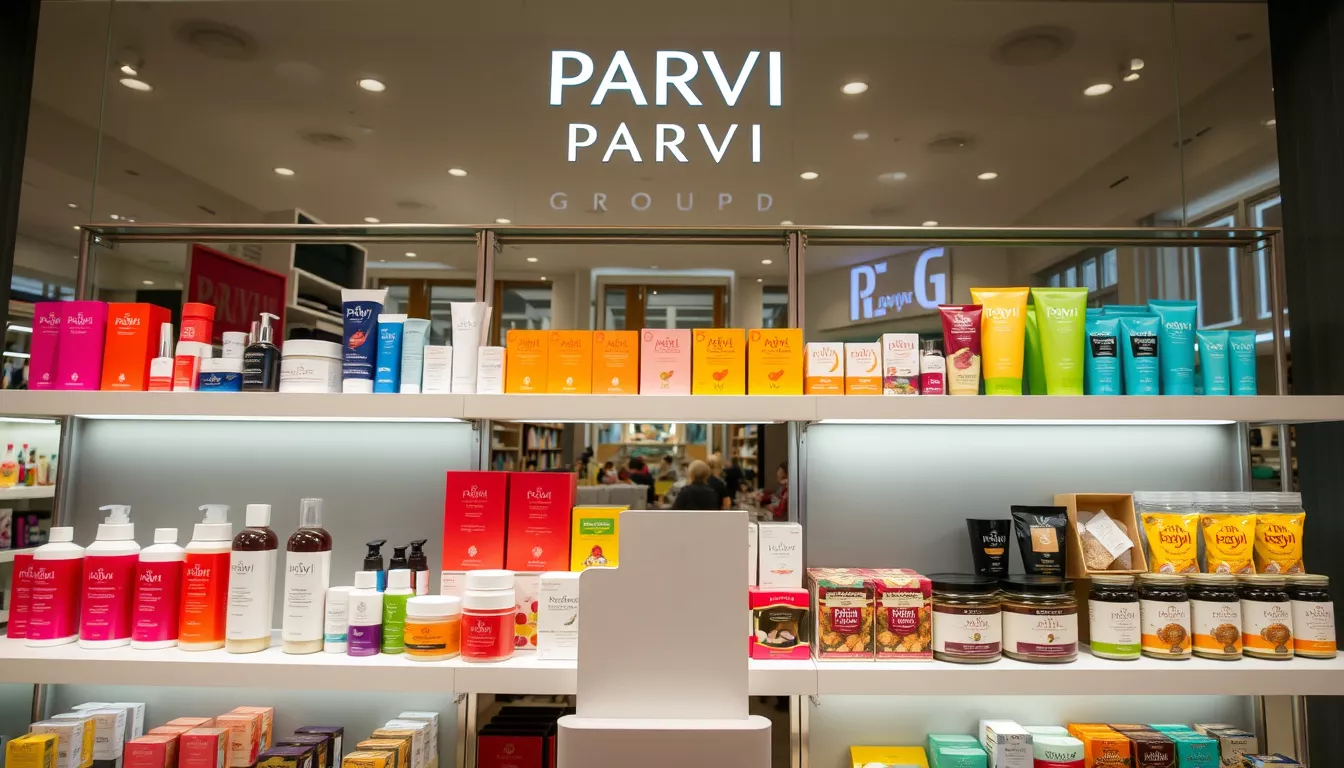 Quais marcas fazem parte do Grupo Parvi?