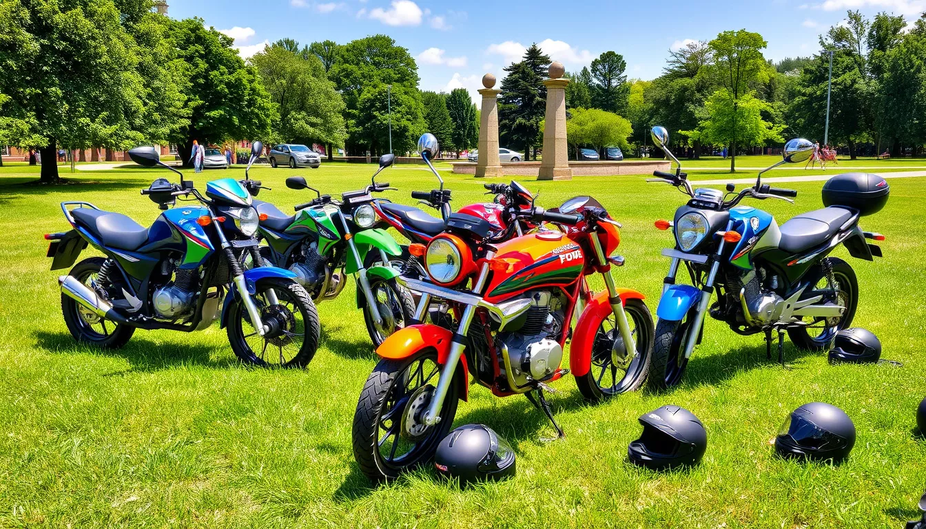 Quais são 5 motos que não precisam de CNH?