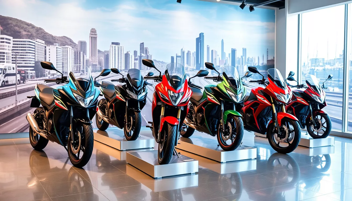 Quais são as 5 motos mais vendidas no Brasil?