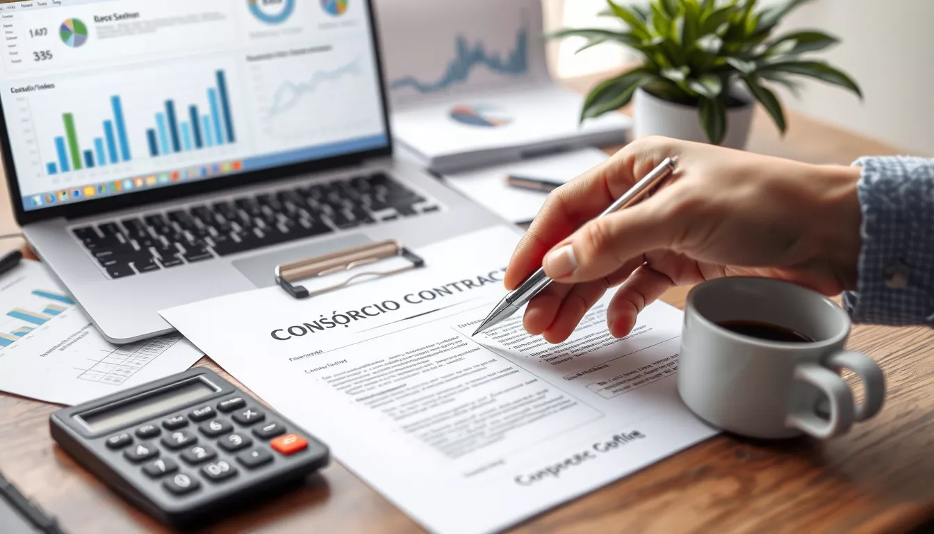 Quais são as opções de consórcio para CNPJ?