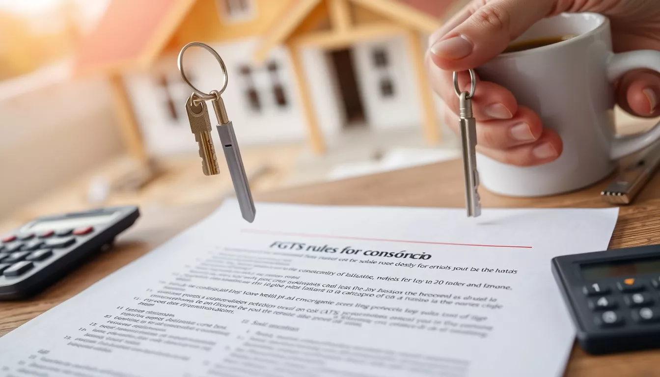 Quais são as regras para usar o FGTS no consórcio?