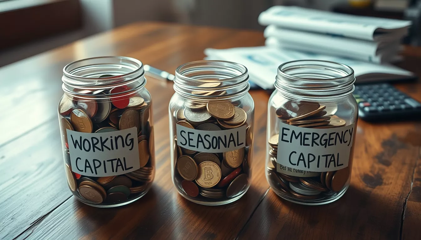 Quais são os 3 tipos de capital de giro?