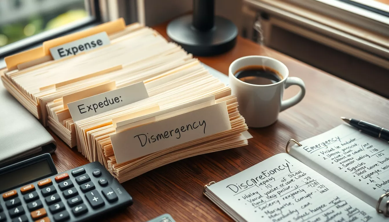 Quais são os 4 tipos de despesas?