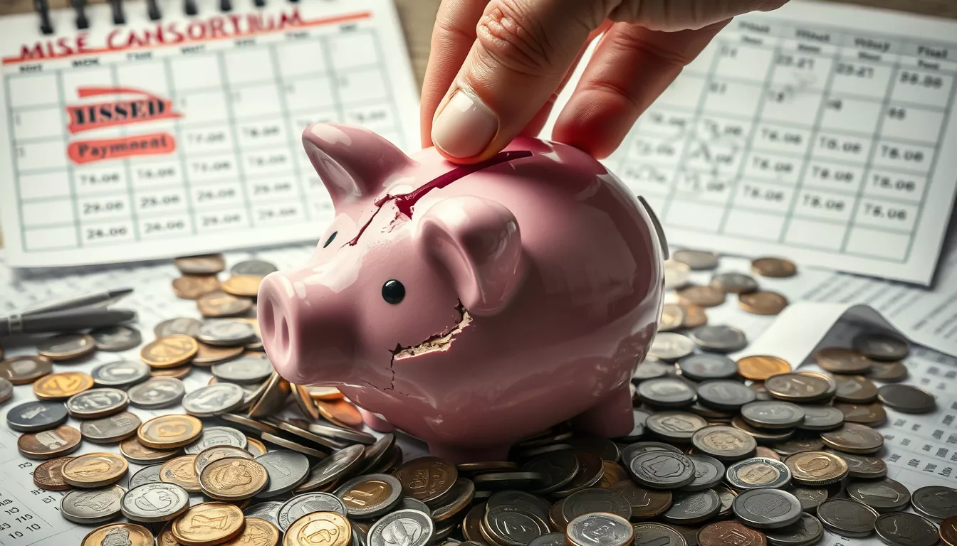 Quais são os riscos de parar de pagar o consórcio?