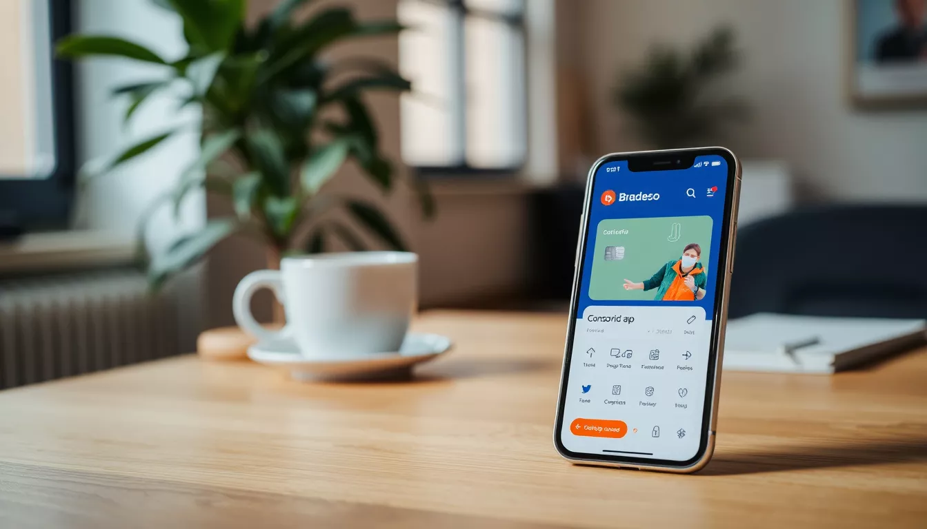 Qual a app do Bradesco consórcio?