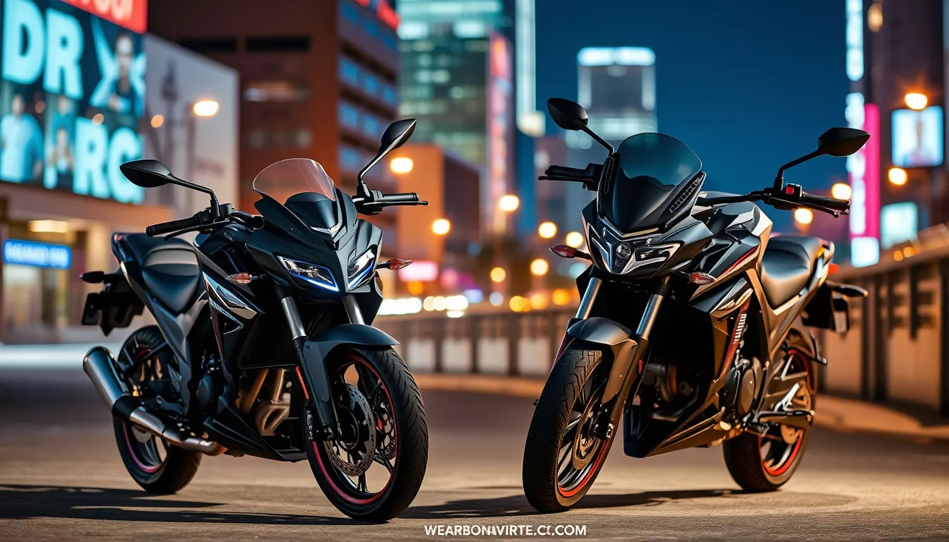 Qual a diferença da CB 300F 2025 para 2026?