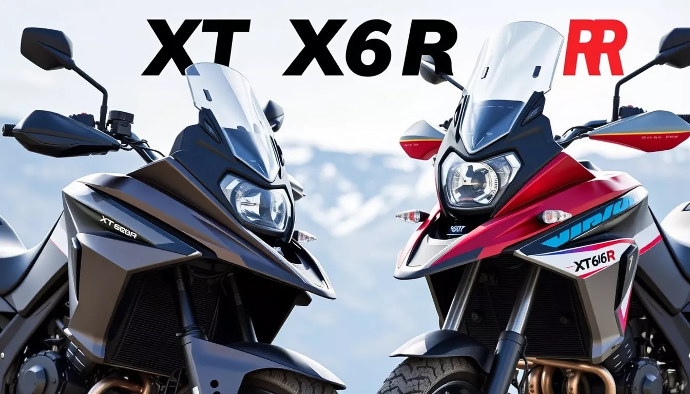 Qual a diferença da XT 660 para XT 660R?