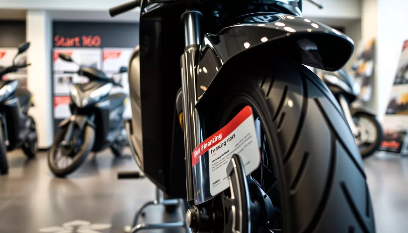 Qual a entrada mínima para financiar uma Start 160?