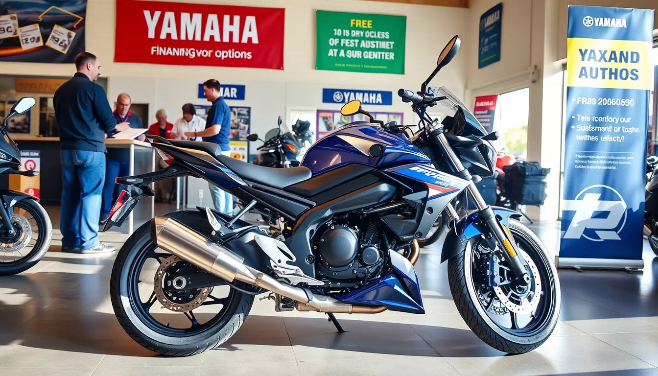 Qual a financeira da Yamaha?