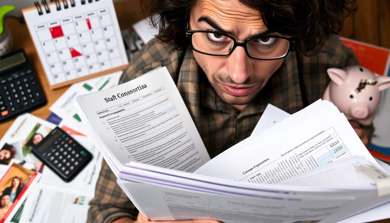 Qual a furada do consórcio?