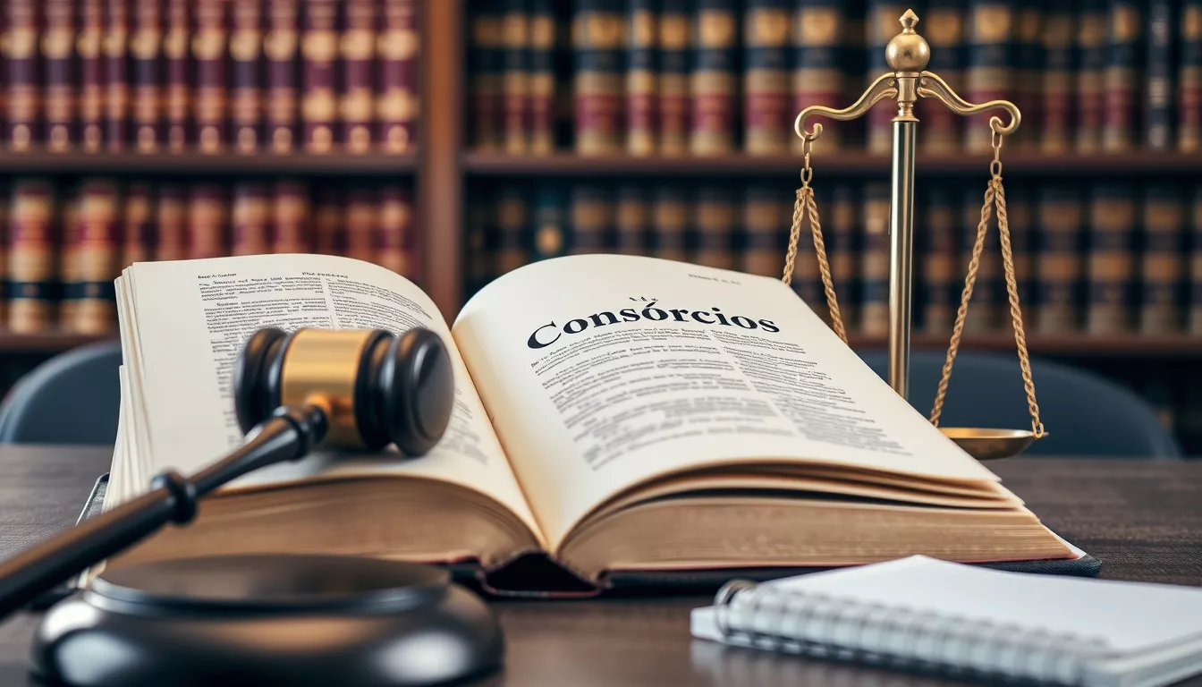 Qual a Lei que rege os consórcios?