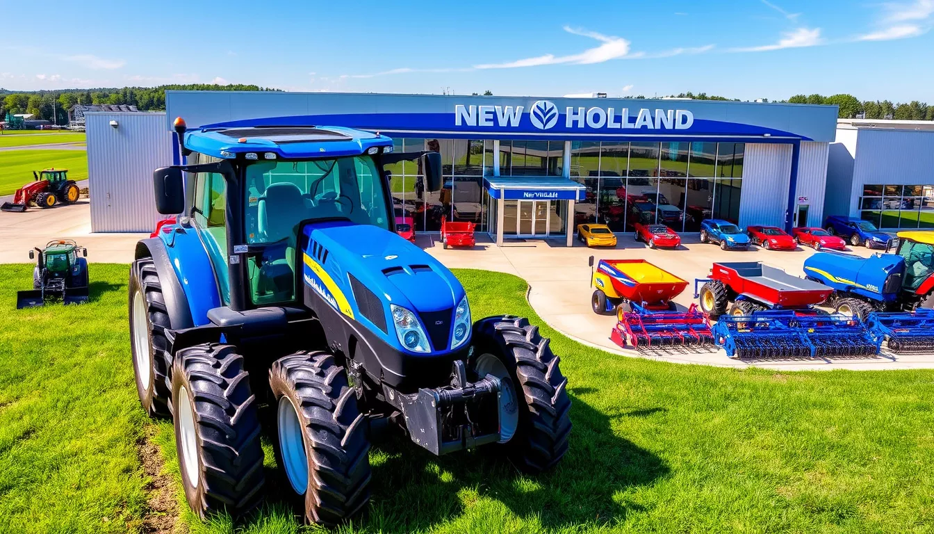 Qual a maior concessionária New Holland do Brasil?