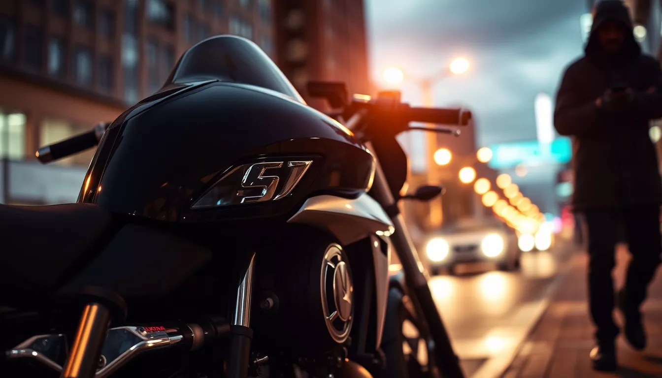 Qual a moto da Honda mais roubada?