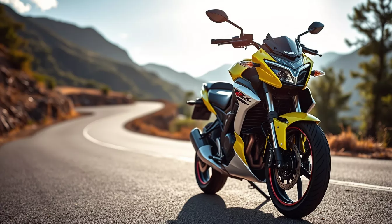 Qual a moto mais vendida da Suzuki?