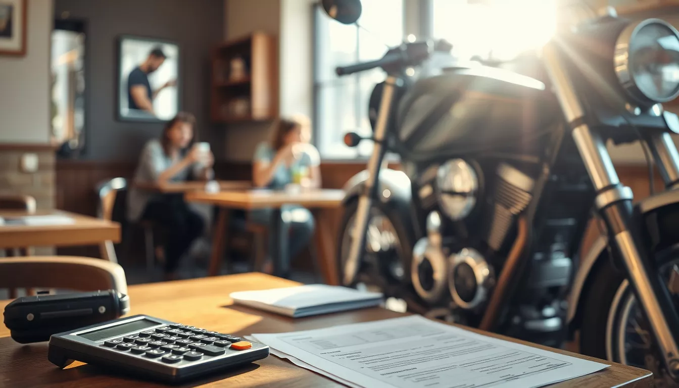 Qual a renda mínima para financiar uma moto?