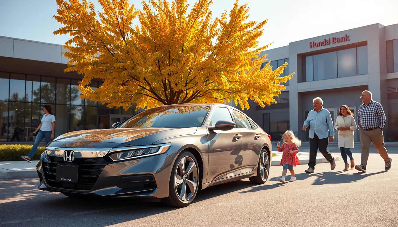 Qual banco a Honda trabalha?