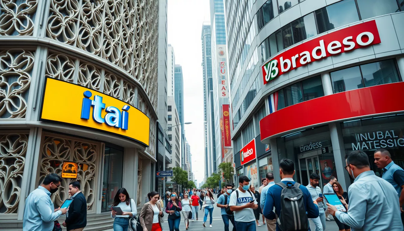 Qual banco é melhor, Itaú ou Bradesco?