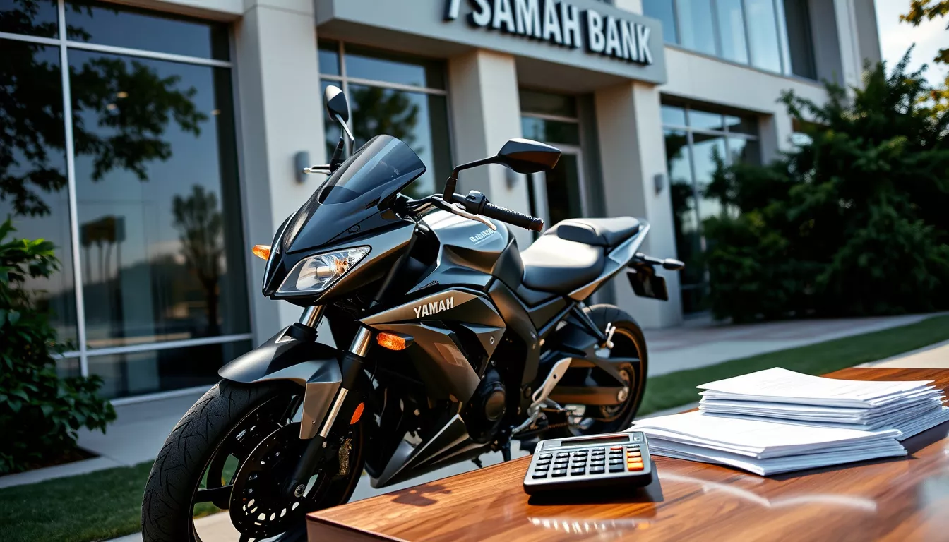 Qual banco financia moto Yamaha?