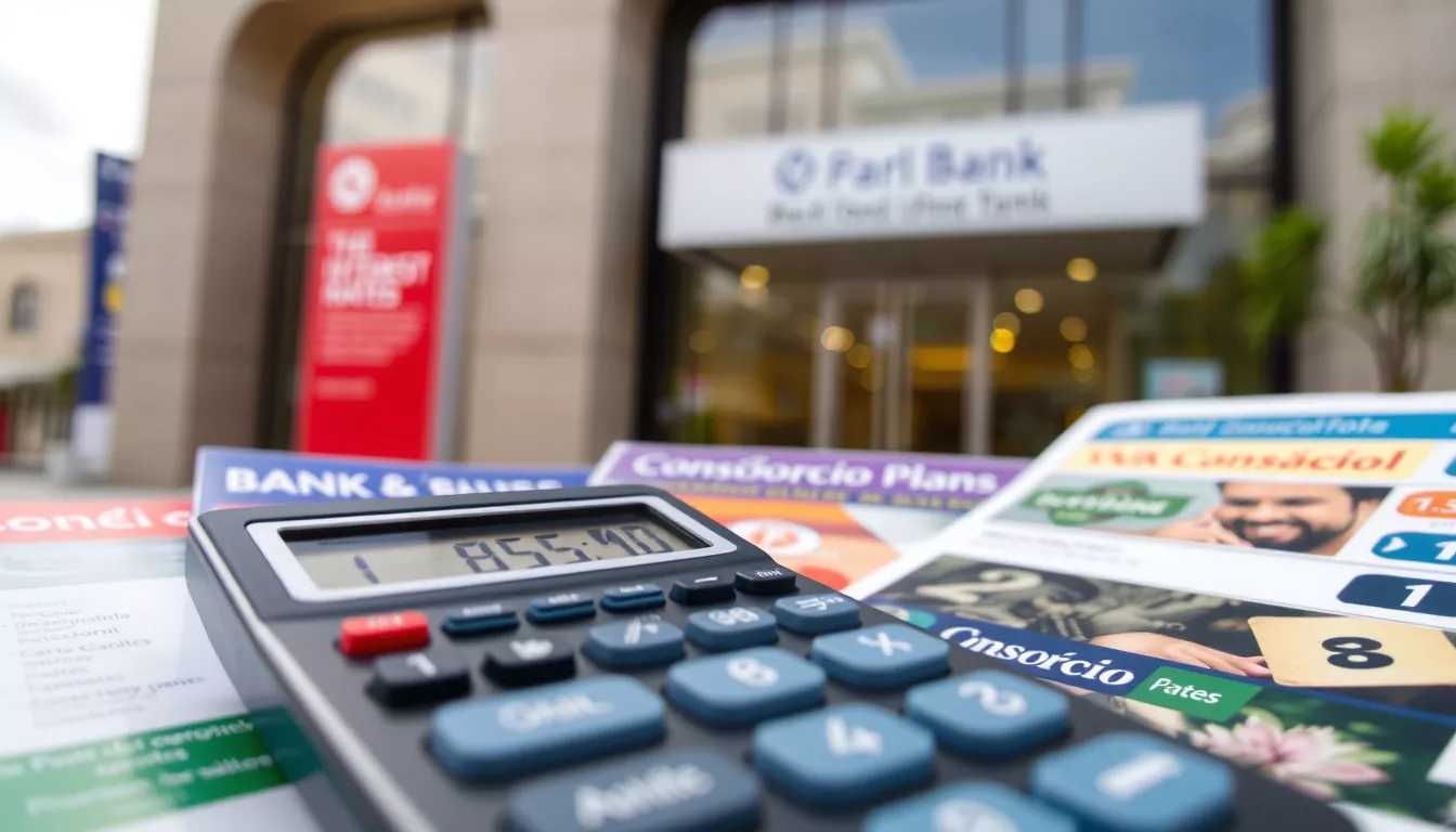 Qual banco tem a menor taxa de consórcio?