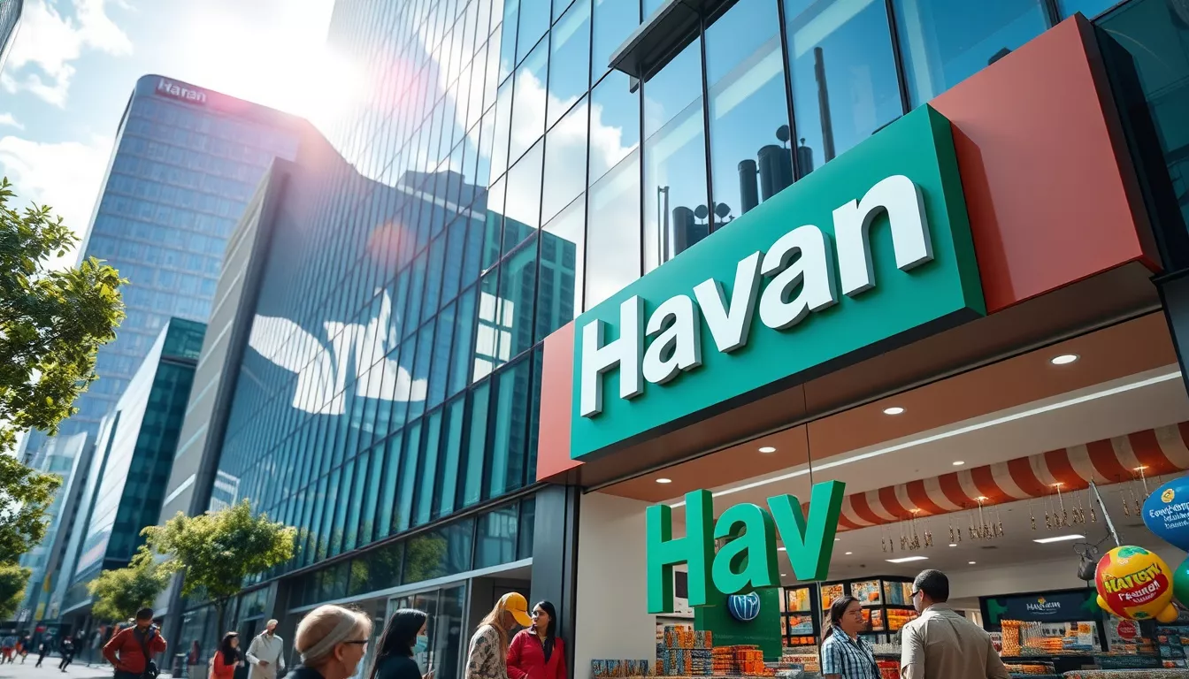 Qual banco trabalha com a Havan?