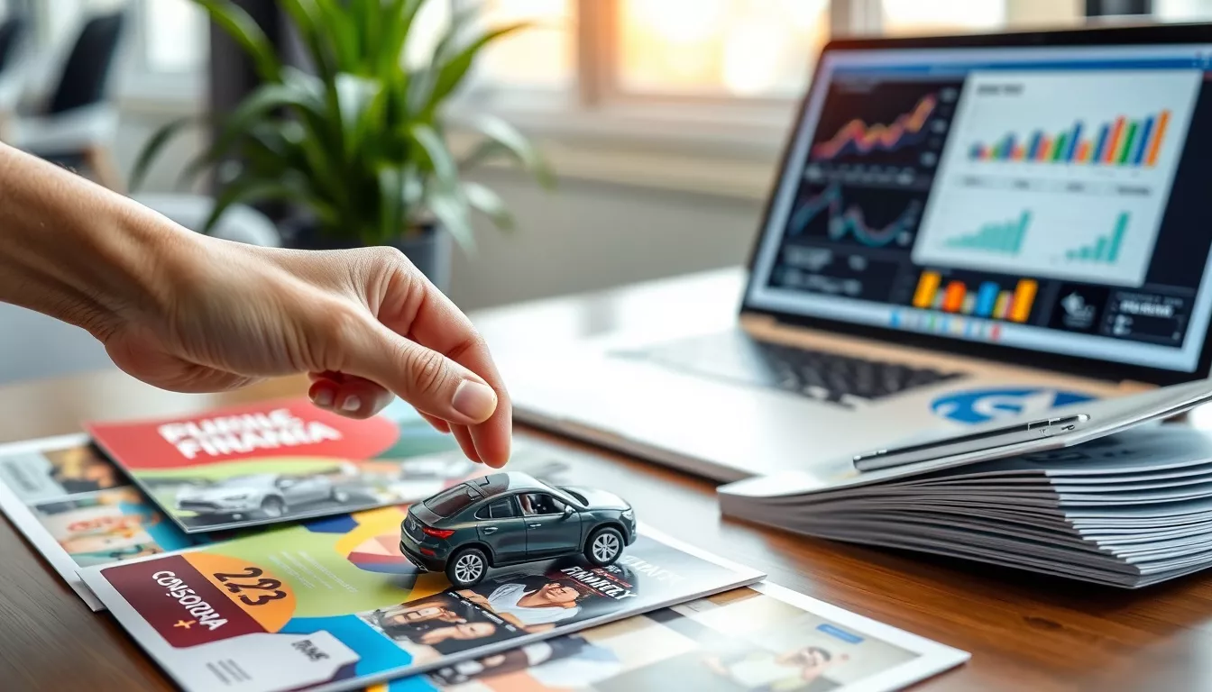 Qual consórcio aceita veículo como lance?