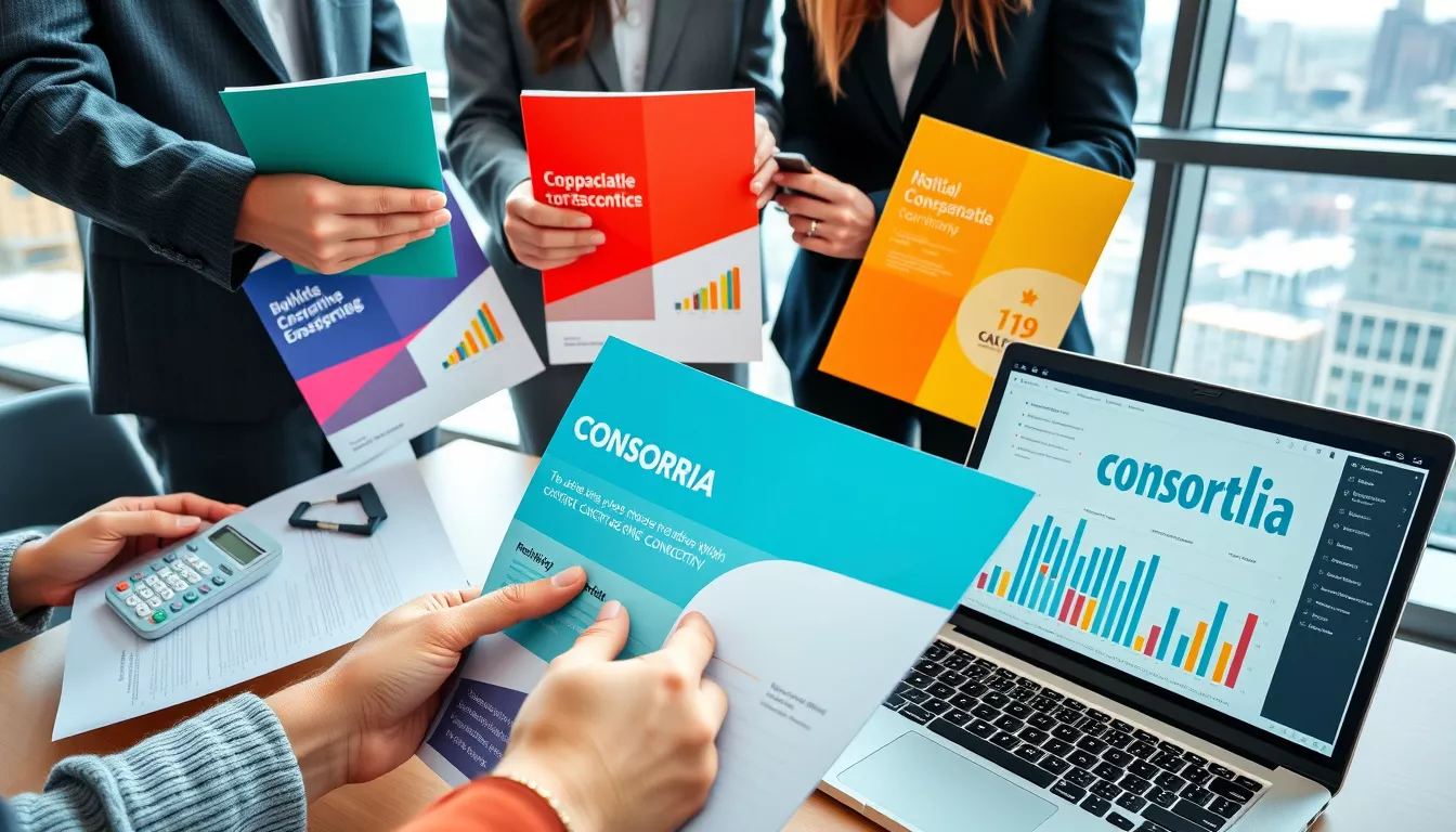 Qual consórcio é o mais contemplado?