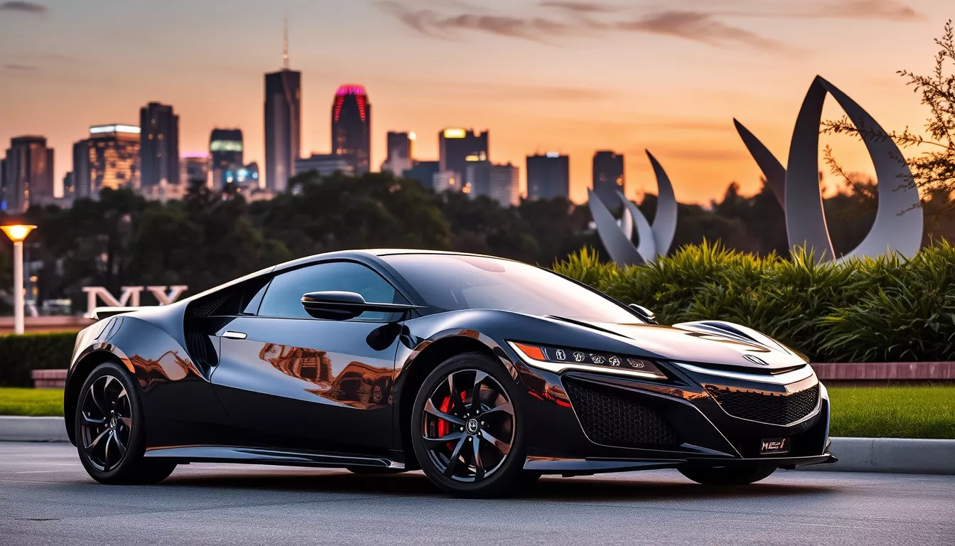 Qual e a marca de luxo da Honda?