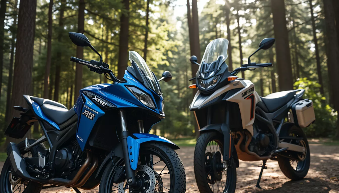Qual é a melhor moto, a XRE 300 ou a Sahara 300?