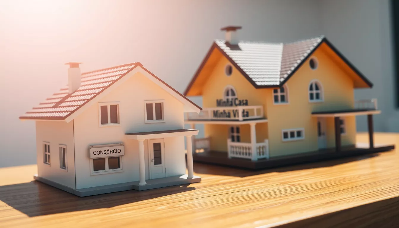 Qual é a melhor opção: consórcio ou minha casa minha vida?