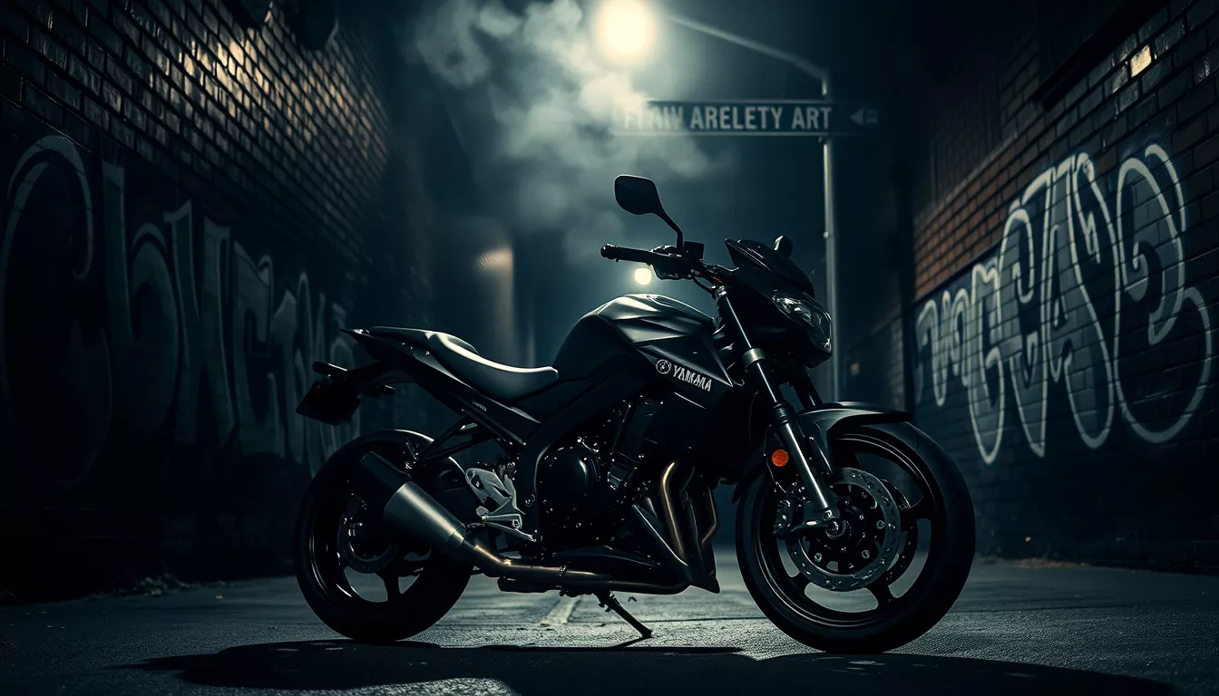 Qual é a moto mais roubada da Yamaha?
